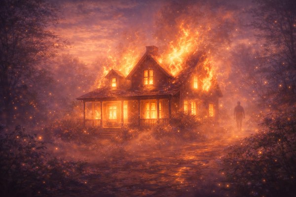 What Does It Mean to Dream About a House on Fire?